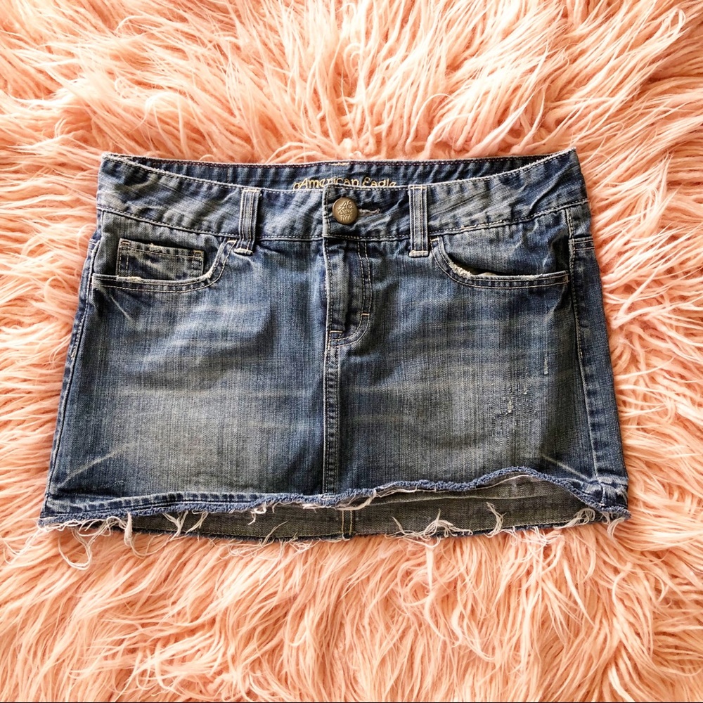 AMERICAN EAGLE l size 8 jean skirt